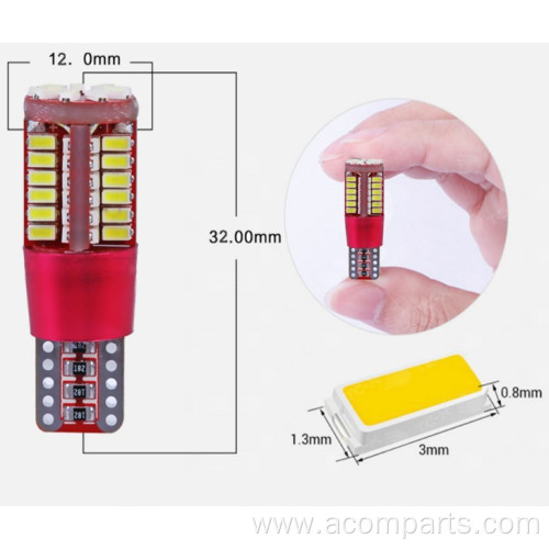 Super Bright White Warm car License parking light